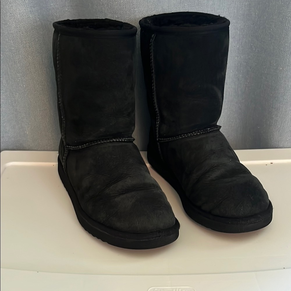 Black UGG Suede Boots